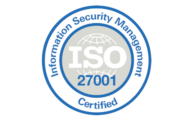 ISO 27001 zertifiziert
